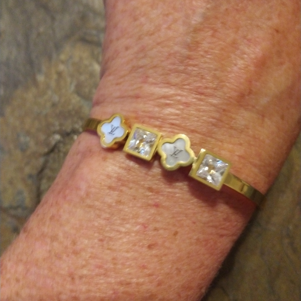 Louis Vuitton Authentic 1980 Cuff Vintage Bracelet